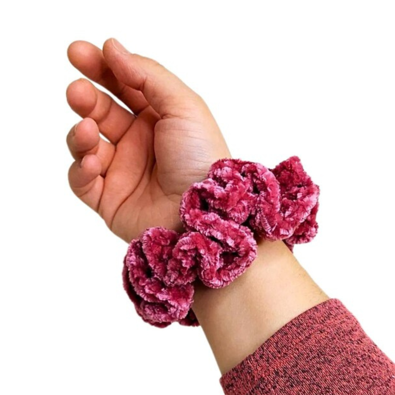 Velvet Scrunchy, Hair Tie, Ponytail Holder